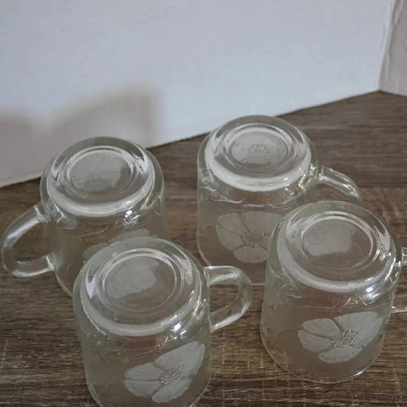 Vtg  KIG INDONESIA Flower Mugs - Picture 3 of 6